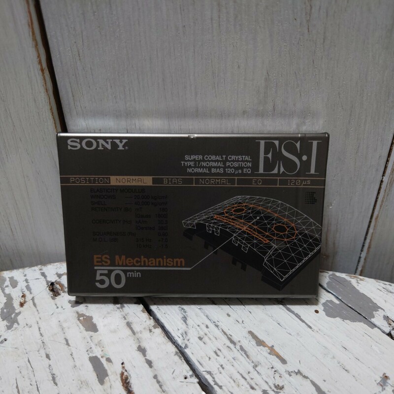 新品・未開封 ★ カセットテープ SONY ソニー ES1 50 ノーマルポジション