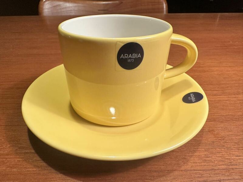 Arabia Finland アラビア Colors コーヒーカップ ソーサー カイピアイネン 新品 