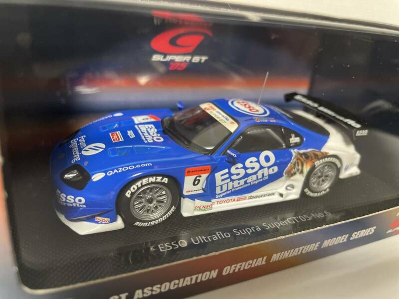 EBBRO 1/43 スケール ESSO ULTRAFLO SUPRA SUPER GT 2005