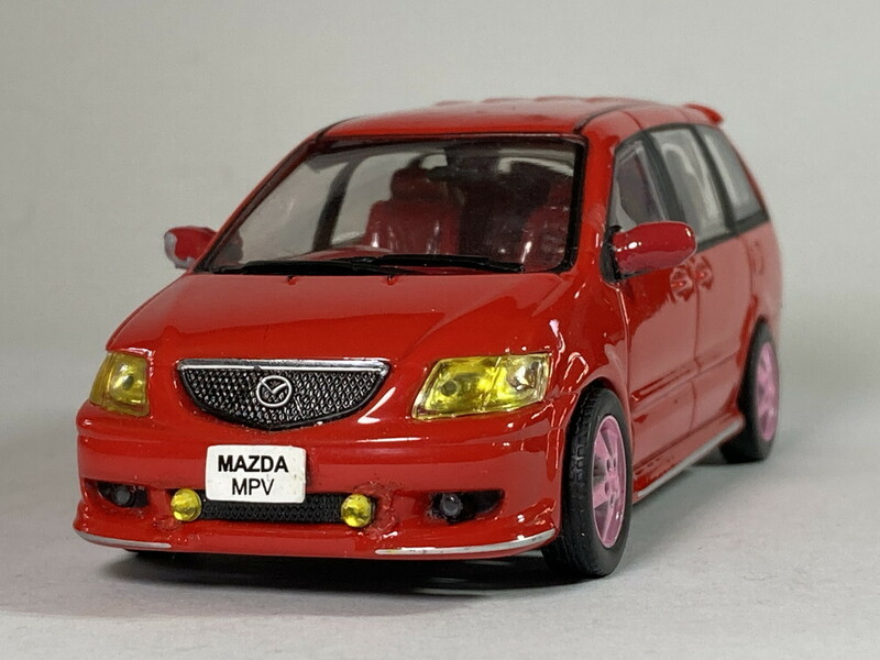 [改] マツダ Mazda MPV (2002) 1/43 - アシェット国産名車コレクション Hachette