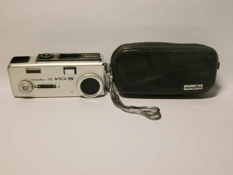 【№9057-6006D】中古ジャンク品：MINOLTA 16 MG-S ミノルタ 16 MG-S 