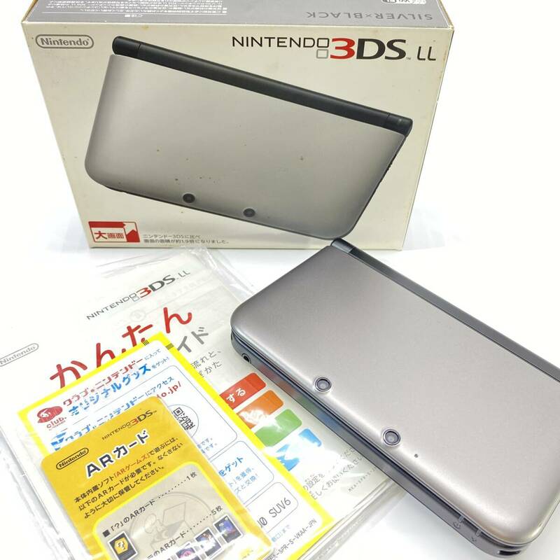 1円～ 6T20260424 Nintendo 任天堂 3DS LL SPR-001 ゲーム機 通電動作未確認