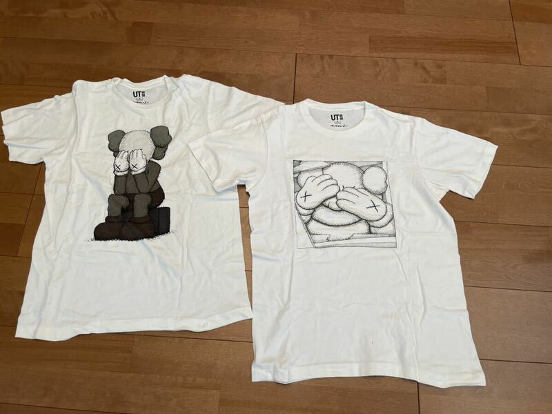 ユニクロ　kaws Tシャツ　2枚セット