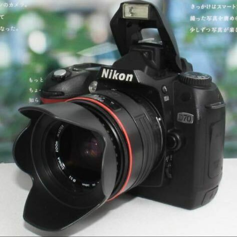 一眼レフデビューに最適新品カメラバッグ付きNikon D70