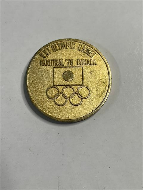 CANADA MONTREAL OLYMPIC モントリオール オリンピック 1976年 記念メダル 11.6ｇ