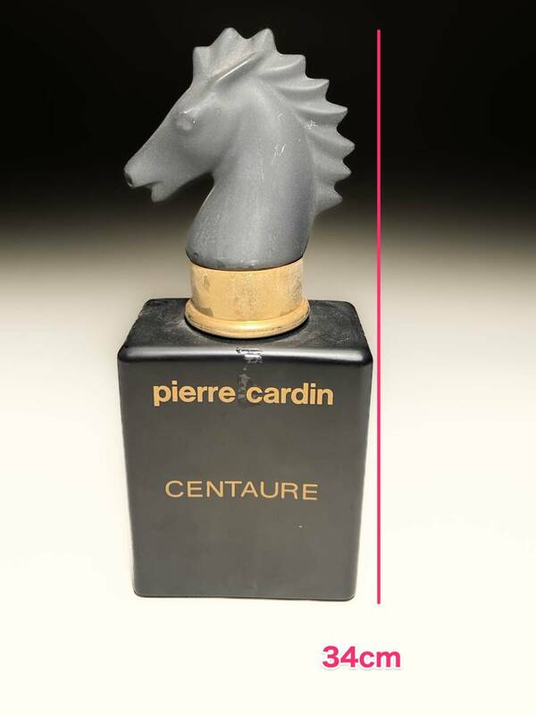 [即決]古め ピエールカルダン Pierre Cardin フレグランス 空き瓶 香水 メンズファッション 硝子製 インテリアオブジェ美品
