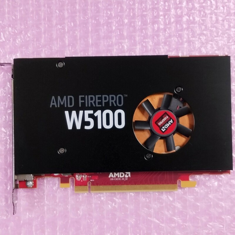 【動作確認済み】AMD FirePro W5100 / グラフィックカード PCI-Express 1スロット / 標準ブラケット