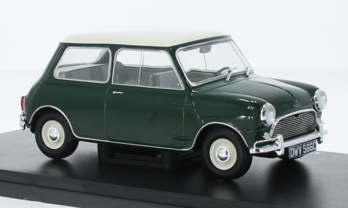 1/24 ミニ オースチン クーパー 緑 グリーン Mini Austin Cooper S dark green white 1965 1:24 梱包サイズ80