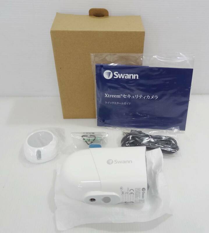 A0001a 未使用 Swann スワン Xtreem セキュリティカメラ SWIFI-XTRCAMW WiFi接続