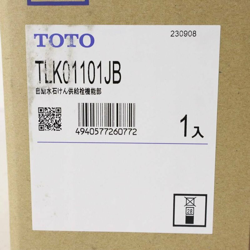 未使用品！TOTO TLK01101JB 自動水石けん供給栓機能部（AC100V、1連、3Lタンク補給）オートソープディスペンサー★813v05