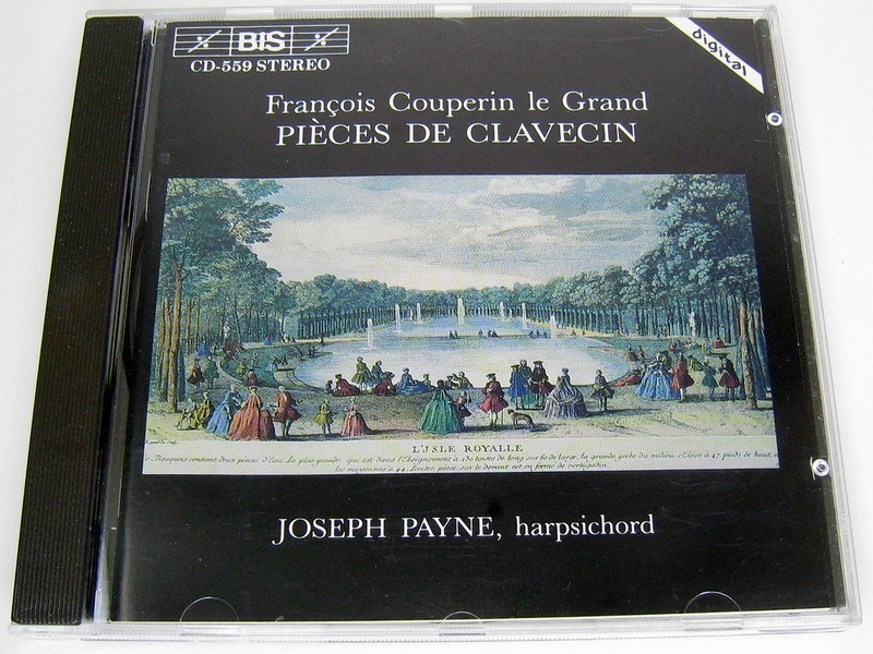 a18【輸入盤CD】Francois Couperin le Grand PIECES DE CLAVECIN/PAYNE　23曲73分収録　JOSEPH PAYNE.harpsichord