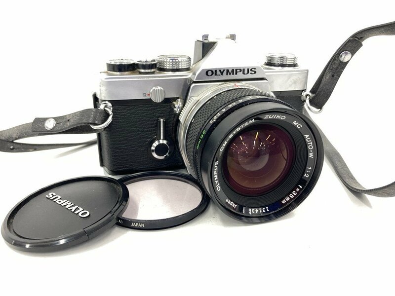 OLYMPUS オリンパス フィルムカメラ 一眼 35mm 1：2 131436【CDAY3088】