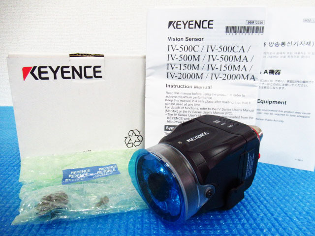 新品未使用 KEYENCE キーエンス IV-500CA 照明一体型画像判別センサ センサヘッド 管理24D0420L