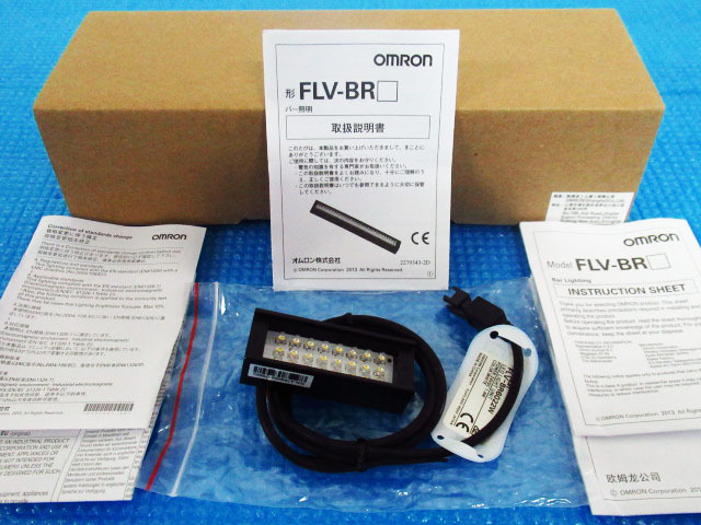 OMRON オムロン FLV-BR6022W 画像処理専用照明 FLVシリーズ バー照明 発光面:48×18mm 照明色:白 管理24D0423O