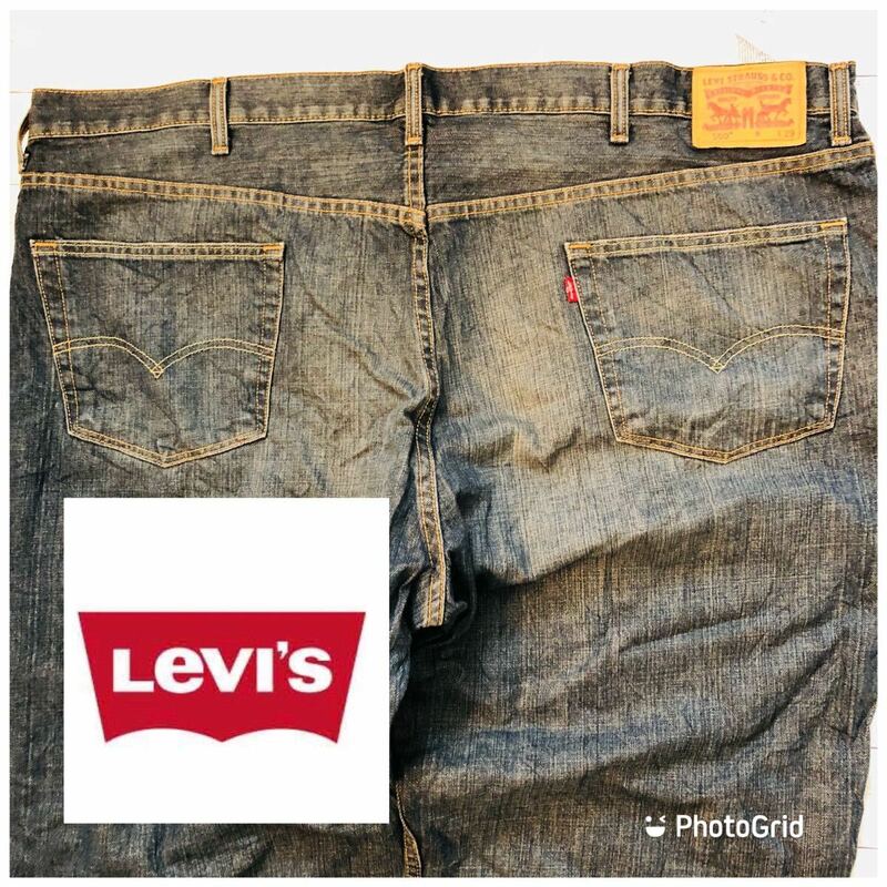キングサイズ　リーバイス　Levi's 550 52インチ　usedデニム 5Pジーンズ　デニムパンツ
