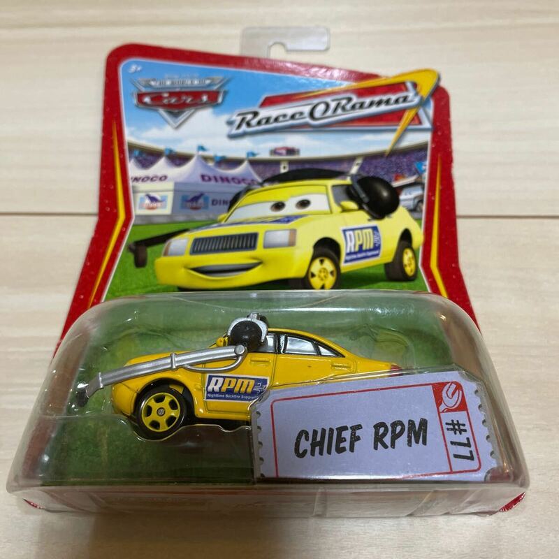 マテル カーズ MATTEL CARS チーフ RPM Chief PPM ミニカー キャラクターカー