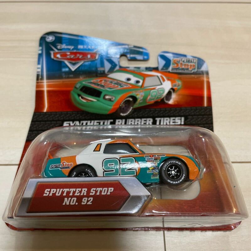 マテル カーズ マーレイ クラッチバーン SPUTTER STOP MATTEL CARS ミニカー キャラクターカー　92 スパッター ストップ ラバータイヤ