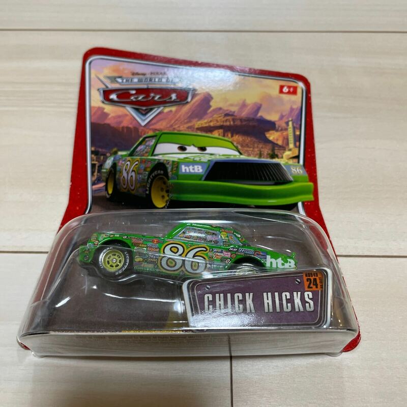 マテル カーズ チック ヒックス Chick Hick ミニカー キャラクターカー　MATTEL CARS 86