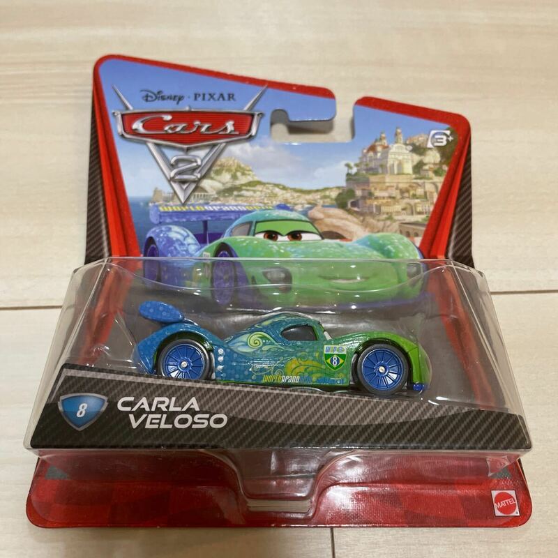 マテル カーズ カルラ ベローゾ Carla Veloso MATTEL CARS ミニカー キャラクターカー