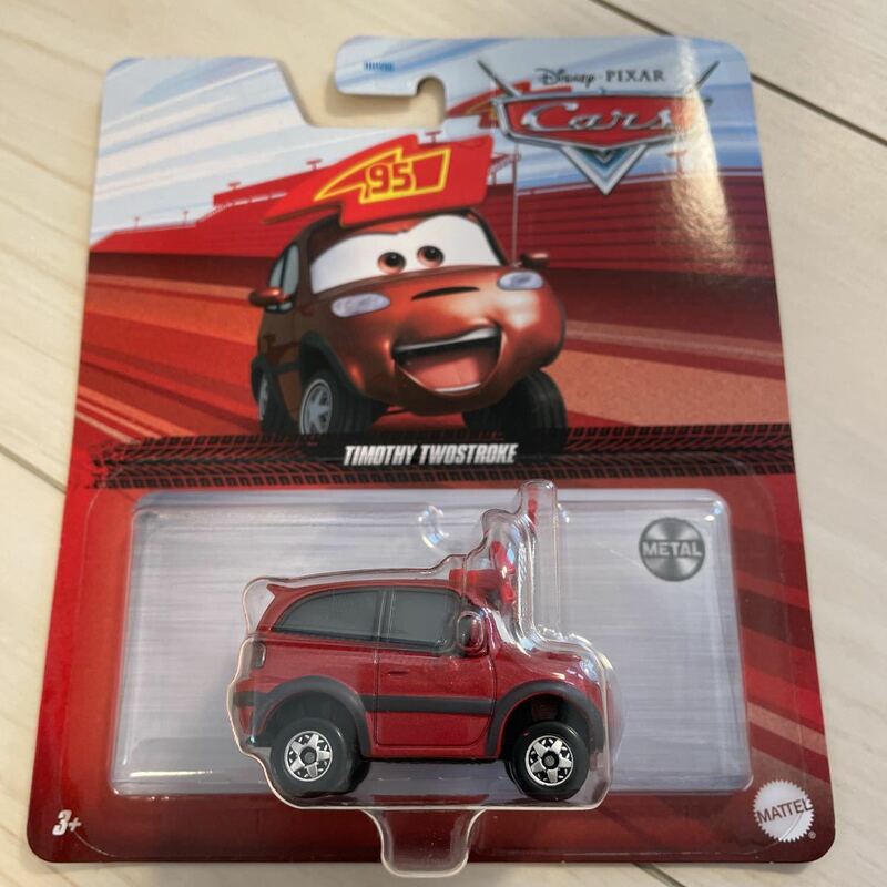 マテル カーズ TIMOTHY TWOSTROKE マックイーンファン ティモシー ツーストローク 95 MATTEL CARS ミニカー キャラクター カー