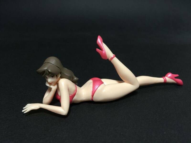 ■定形外120円。ルパン三世 峰不二子 フィギュア ピンク ビキニ 水着 LUPIN THE THIRD MINE FUJIKO モンキーパンチ 美女 カプセルトイ ＃＃