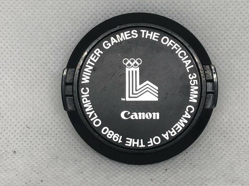 Canon レンズキャップ 1980年 冬季オリンピック記念 C-52mm