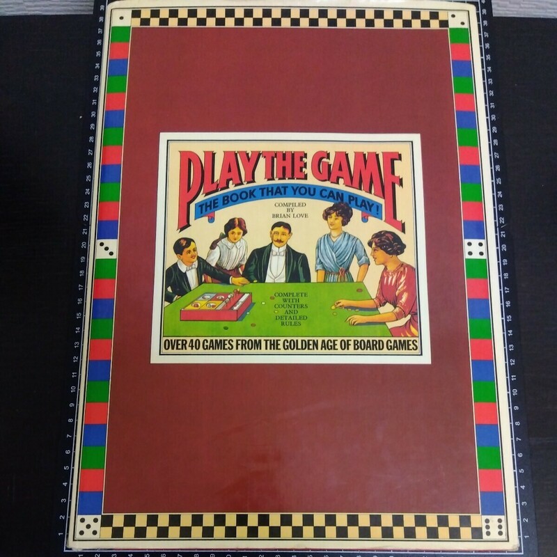 Play The Game The Book That You Can Play 1978年 遊べるボードゲームの本 洋書 