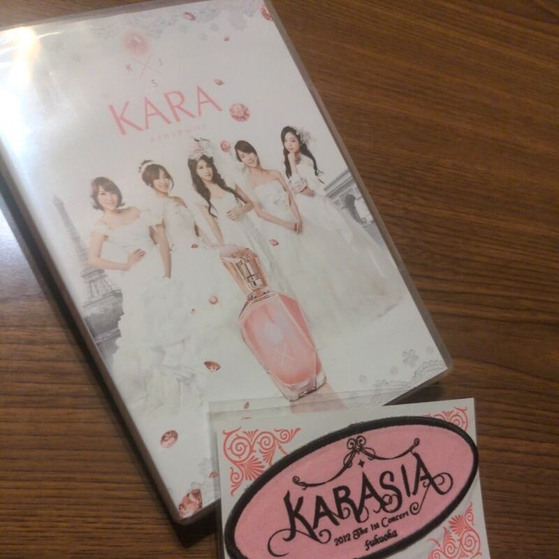 KARA限定未開封品DVD&限定ワッペンセット