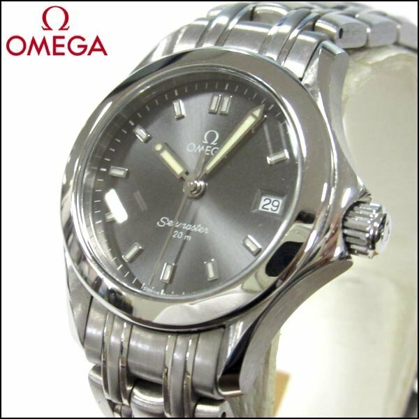 TS オメガ/OMEGA シーマスター レディース腕時計 2511.43 クオーツ 電池交換済み 動作良好