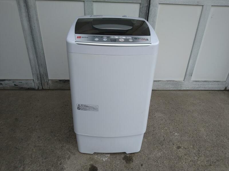 200　ケーズウェーブ　洗濯機　3kg MY WAVE HEAT40 小型洗濯機　２０２３年製　動作確認済み　簡易清掃のみ