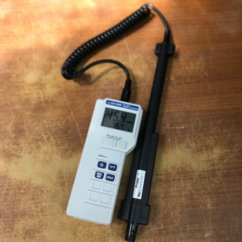 アズワン デジタル温湿度計 TH-321