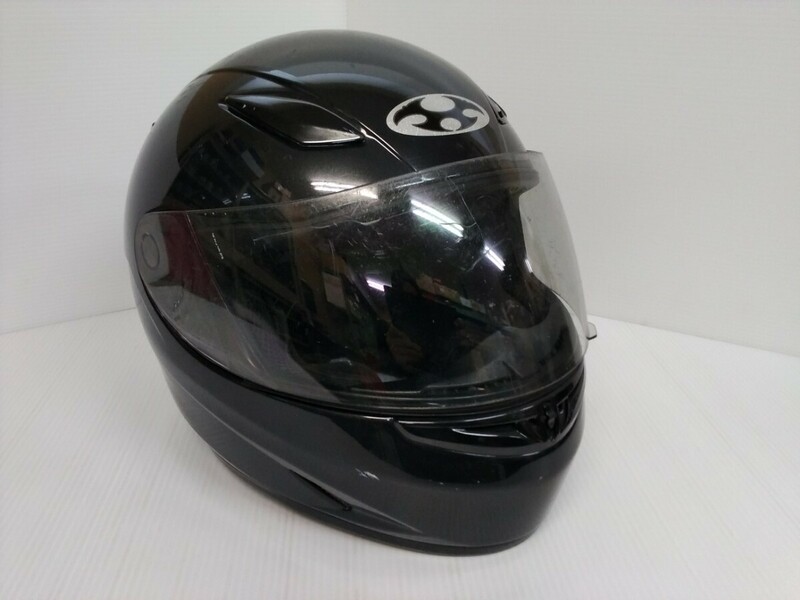 カブト　OGK KABUTO　フルフェイスヘルメット　FF-R3　XLサイズ　黒　ブラック　バイク用品　ジャンク品　現状渡し
