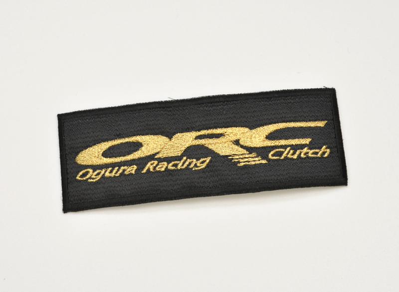 ▼ ORC ワッペン 黒 金 ★ オグラクラッチ Ogura Racing Clutch