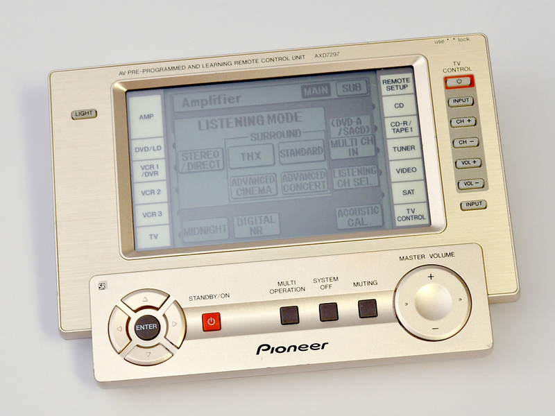 [W] Pioneer 「 AXD7297 」 AVアンプ VSA-AX10 用 リモコン ★ パイオニア 学習リモコン