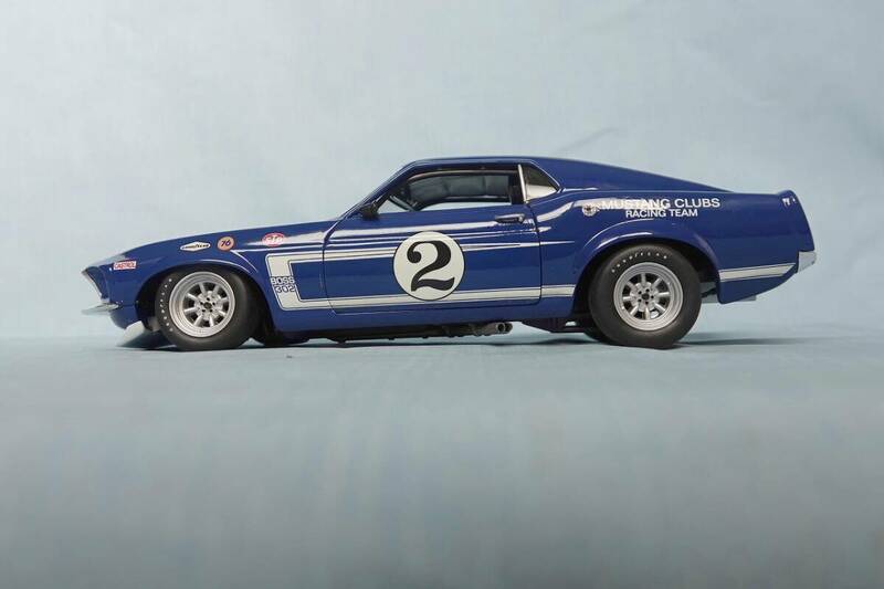 1/18 GMP/Welly 1969 Ford Trans-Am Mustang BOSS 302 #2　中古品