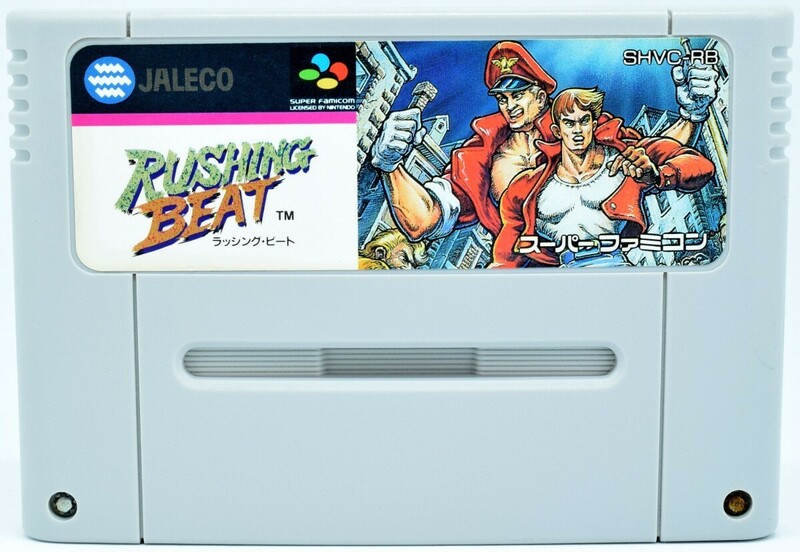 SFC ラッシングビート ソフト スーパーファミコン 中古