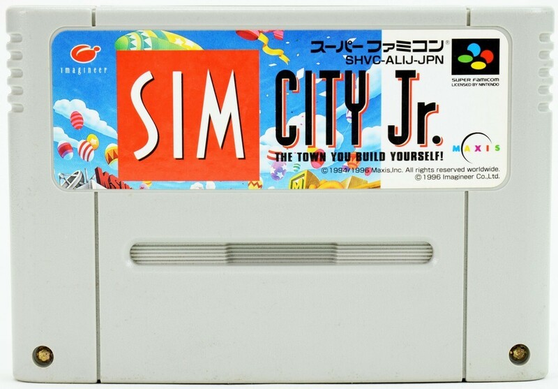 SFC シムシティjr. ソフト スーパーファミコン 中古