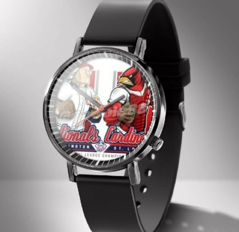 新品 MLB ナショナルズ 腕時計 メンズ クオーツ