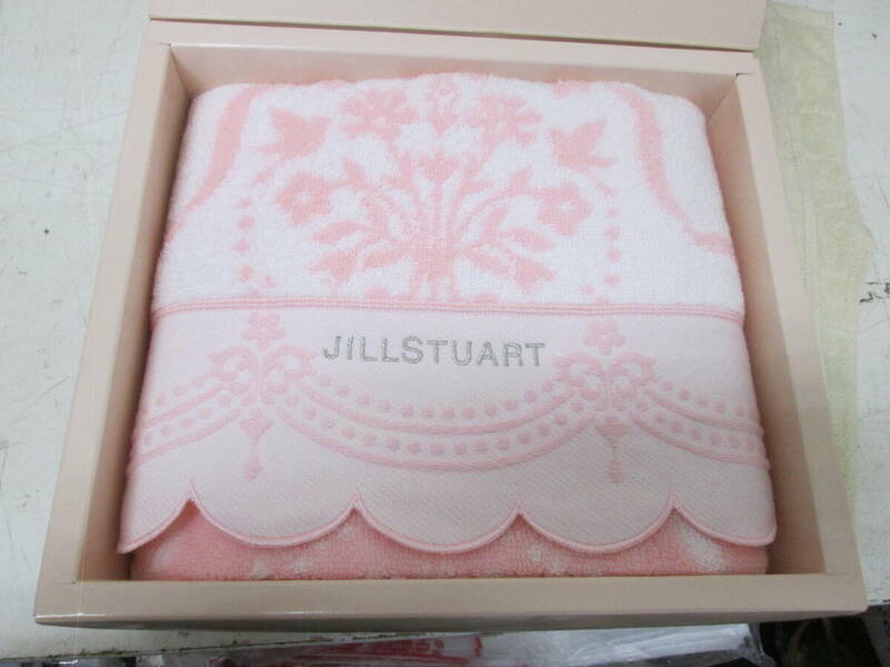 (18)♪JILL STUART ジルスチュアート バスタオル ピンク 未使用