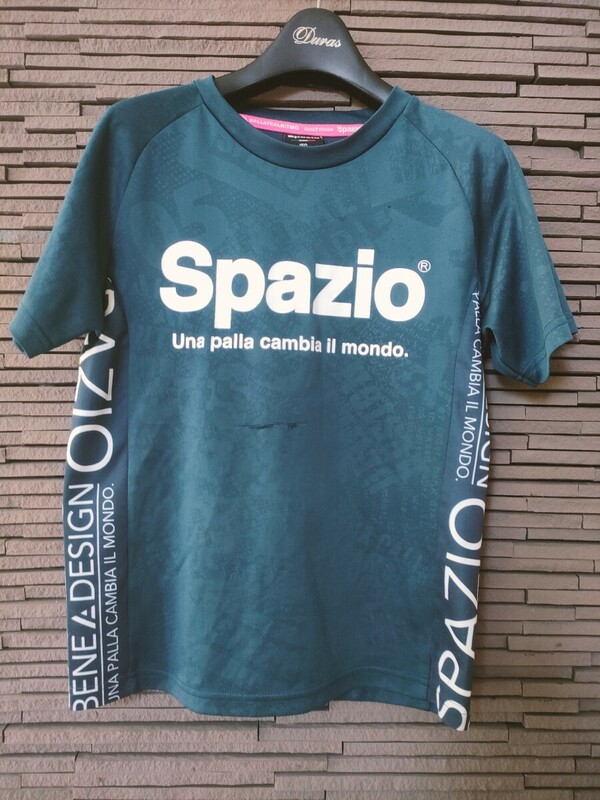 Spazio スパッツィオ 半袖プラクティスシャツ 半袖 Tシャツ　サッカーウェア　サッカーブランド150