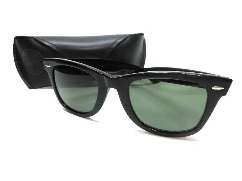 未使用に近い B&L RayBan WAYFARER 5022 L2008/G-15 ボシュロム レイバン ウェイファーラー/サングラス/USA/アメリカ/米国製