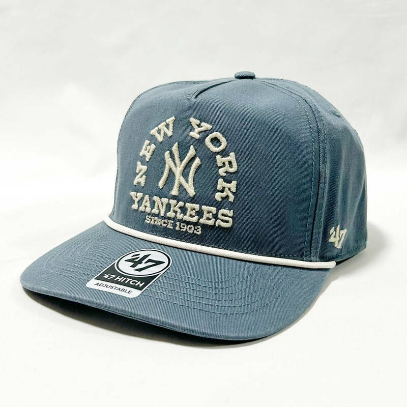 【新品】47 HITCH ニューヨークヤンキース ストーン グレー NY Yankees Basalt ベースボール キャップ CAP 帽子 キャップ 