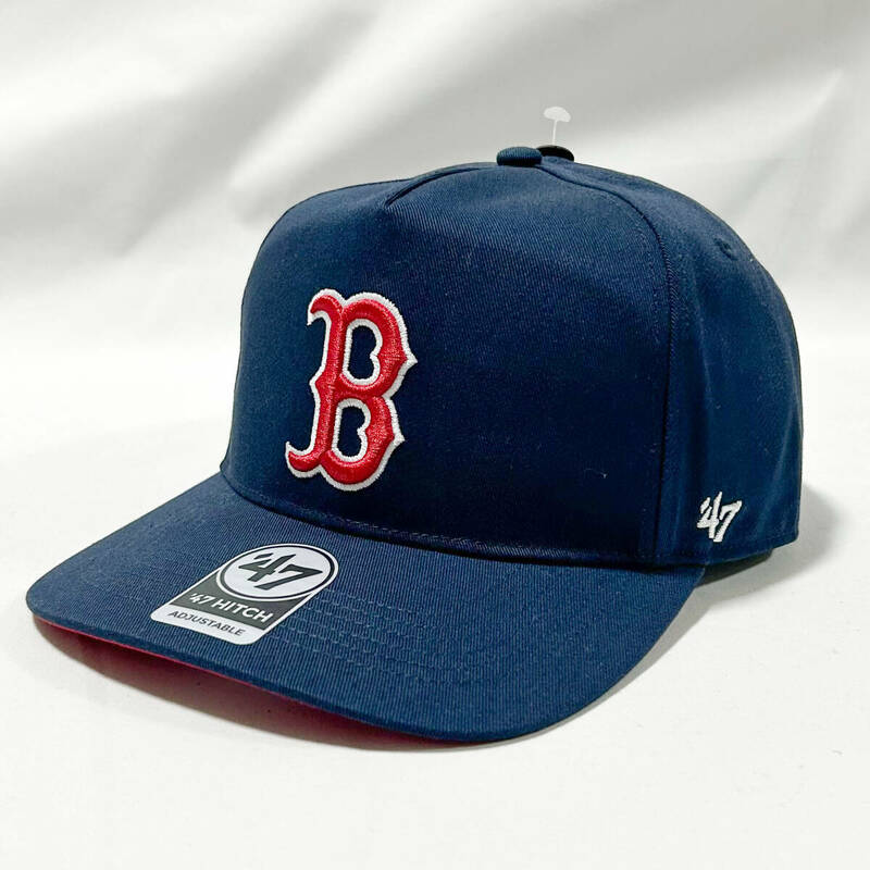 【新品】47 HITCH ボストン レッド ソックス ネイビー Boston Red sox Navy CAP 帽子 ベースボール キャップ 