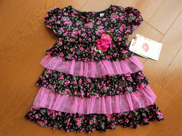 新品◆アメリカ子供服◆sweet heart rose◆スウィートハートローズ◆ワンピース　ドレス◆24m　９０ｃｍ◆ノードストローム