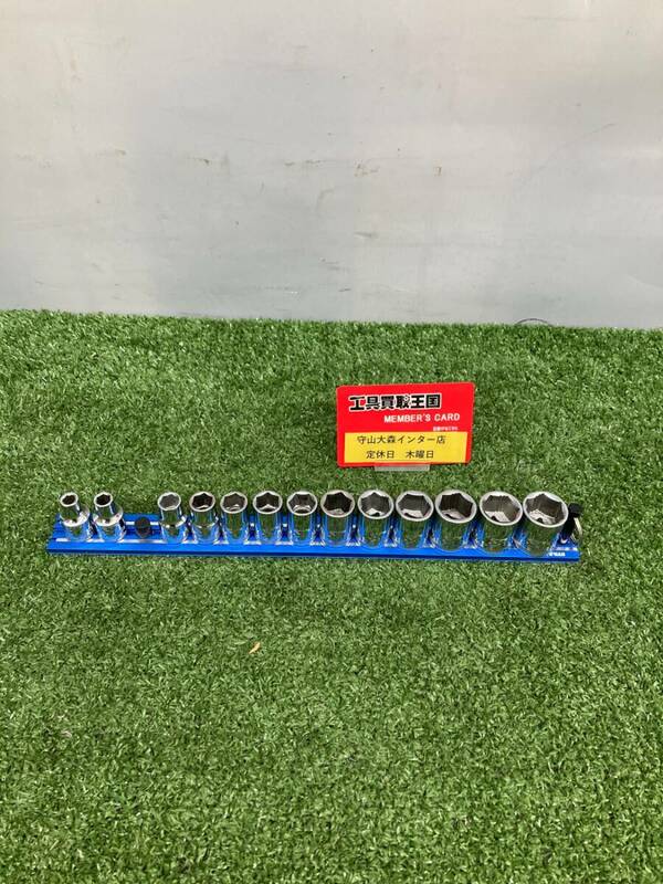 【中古品】【0921】MAC TOOLS　マックツール　3/8 ノンスリップソケット　X66MMPT ～ X619MMPT 14個　ITAS7Q0I1PEW