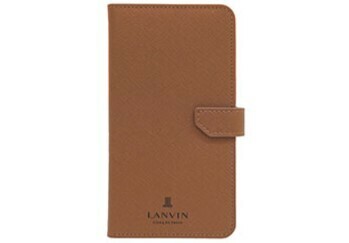 送料無料 未使用 定価10,120 円 iPhone 13 Pro用 LANVIN COLLECTION ブックタイプケース Brown ブラウン ランバン 手帳型 スマホケース