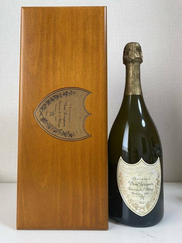 【古酒・未開栓】Dom Perignon ドンペリニヨン レゼルヴ ド ラベイ ゴールド 1999 750ml 12%ドンペリ 木箱付き