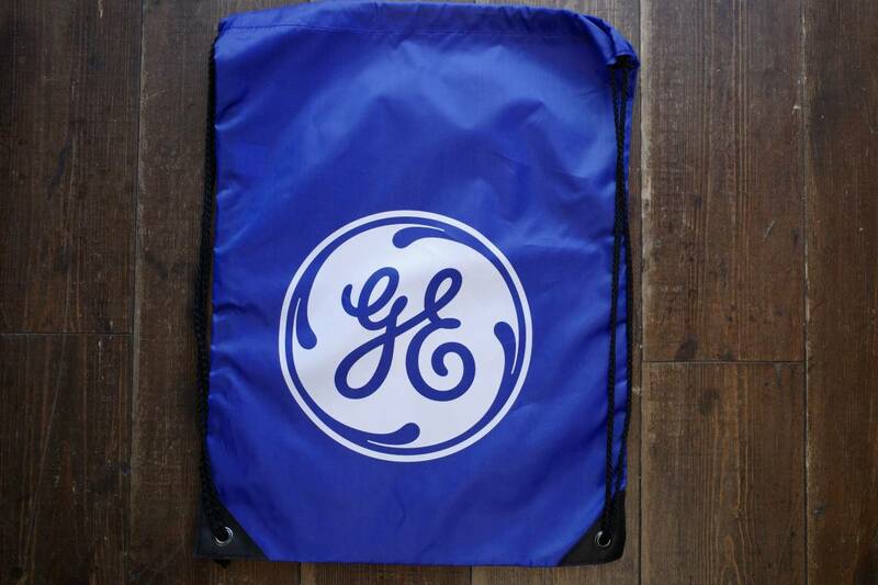 新品　General Electric　ゼネラルエレクトリック　ナップサック　BAG ロゴ　アメリカ　GE バッグ