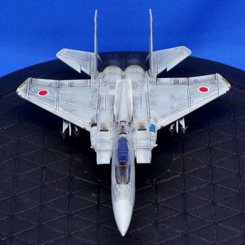 自衛隊モデルコレクション 01号 1/100 航空自衛隊 F-15J イーグル 新田原基地 第202飛行隊 リペイント完成品 エアファイターコレクション
