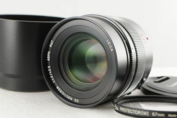 [美品] Panasonic パナソニック Leica DG NOCTICRON 42.5mm F/1.2 ASPH. POWER O.I.S. #1484